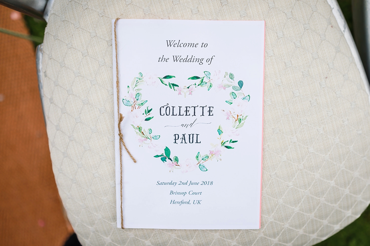 7 Allure Bridals dress Brinsop Court wedding Herefordshire