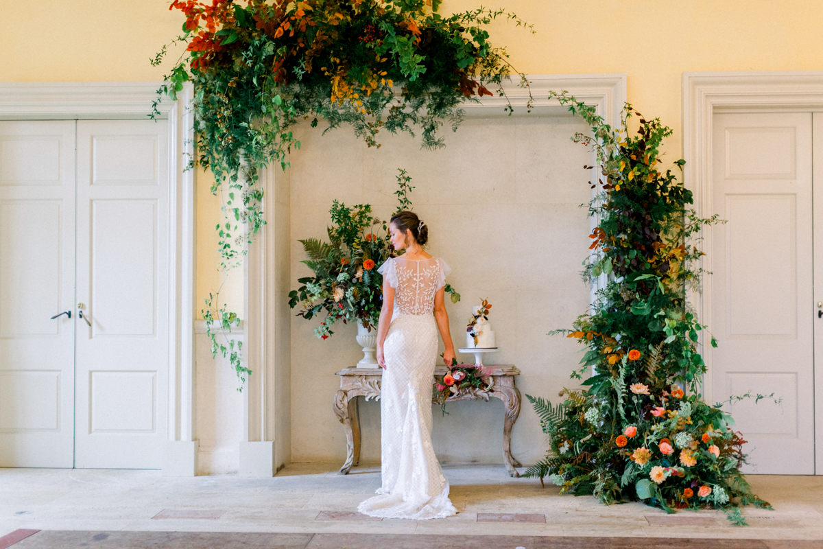 89 Unique Home Stays The Lost Orangery Wedding Venue - The Lost Orangery, via Unique Home Stays: Elegant Autumn Garden Wedding Inspiration 89 Unique Home Stays The Lost Orangery Wedding Venue