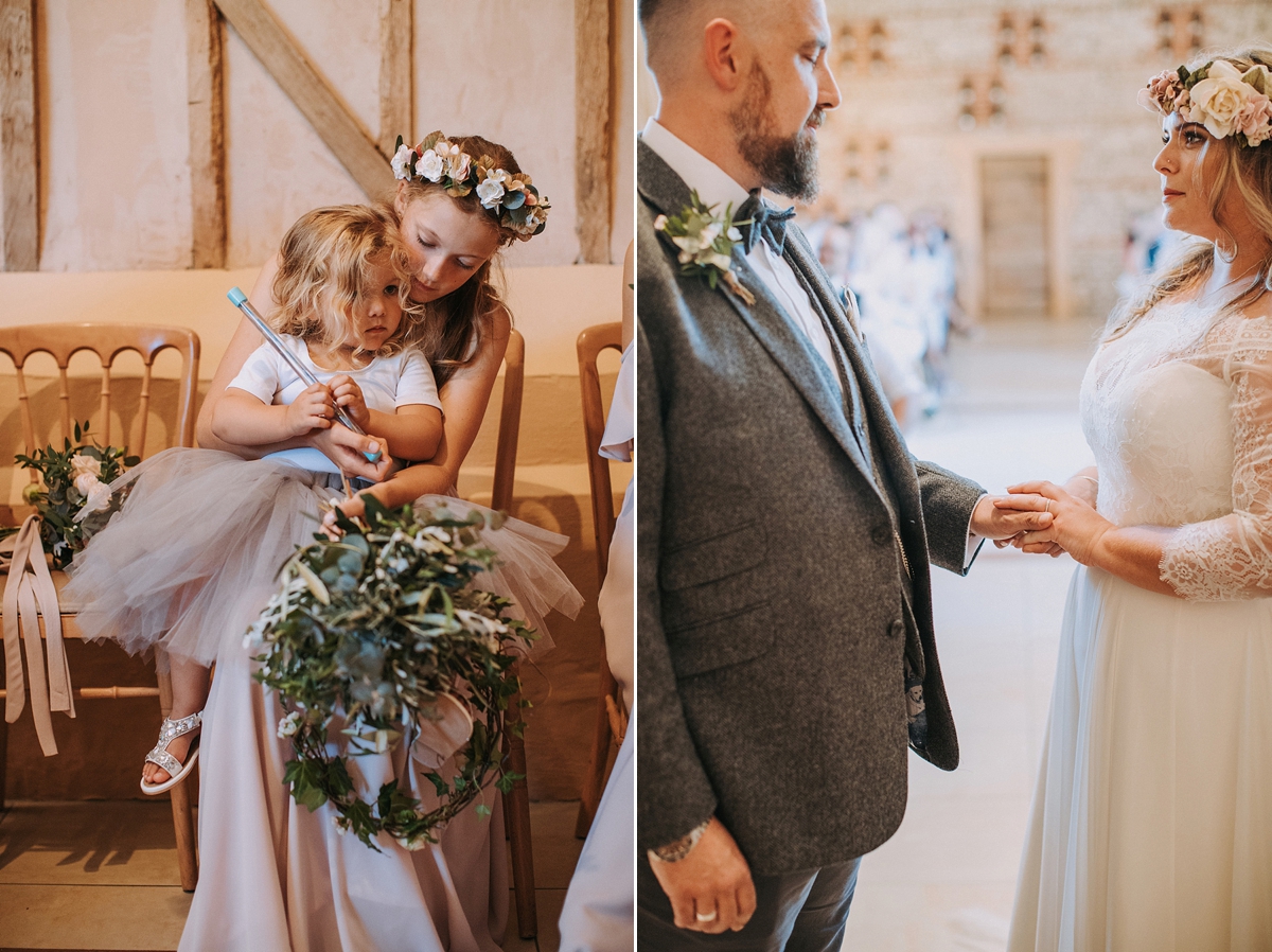 Augusta Jones Upwaltham Barn wedding West Sussex 25 - An Upwaltham Barn Wedding in West Sussex + a Bride in Lace Sleeved Augusta Jones Augusta Jones Upwaltham Barn wedding West Sussex 25