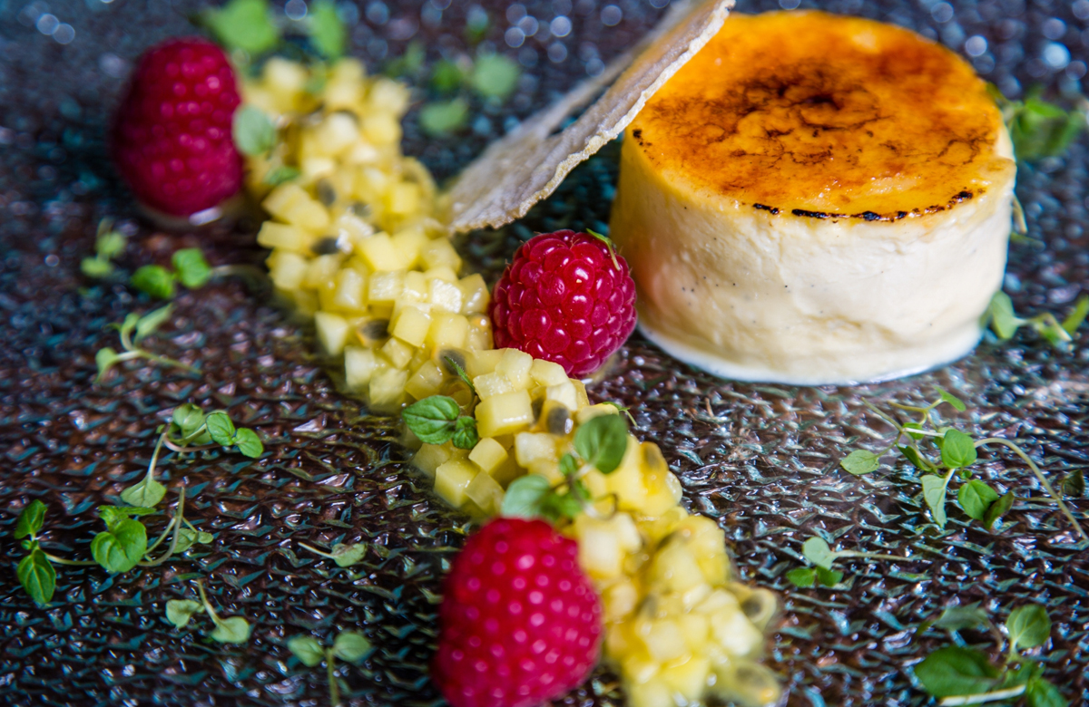 Bespoke Wedding Catering Creme Brulee