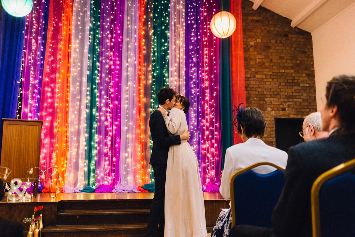 Ghost dress jewel toned colourful London wedding 15 - A Vintage Inspired Ghost London Gown For a Handmade + Jewel Toned London Wedding Ghost dress jewel toned colourful London wedding 15