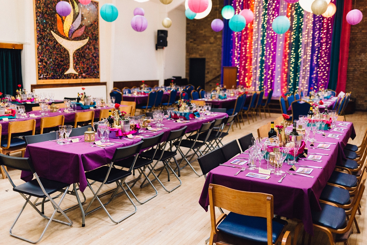 Ghost dress jewel toned colourful London wedding 26 - A Vintage Inspired Ghost London Gown For a Handmade + Jewel Toned London Wedding Ghost dress jewel toned colourful London wedding 26