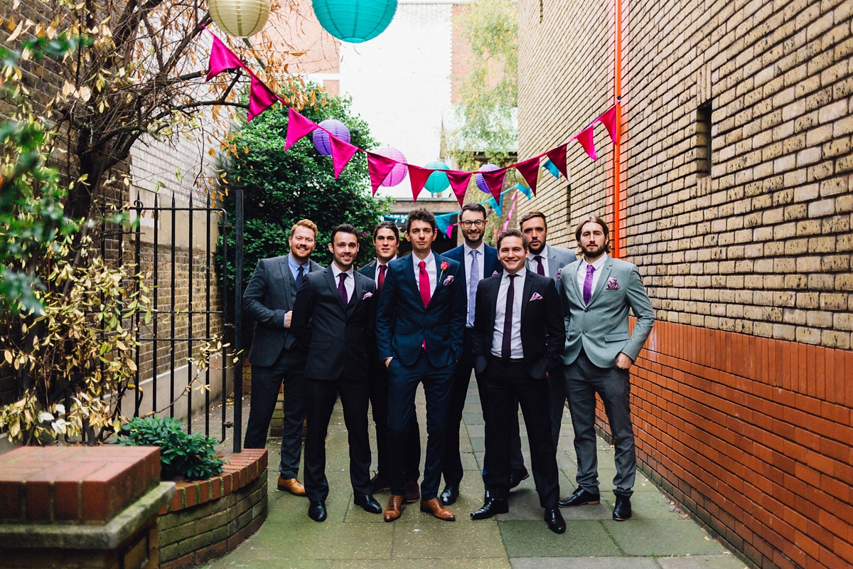Ghost dress jewel toned colourful London wedding 7 1 - A Vintage Inspired Ghost London Gown For a Handmade + Jewel Toned London Wedding Ghost dress jewel toned colourful London wedding 7 1