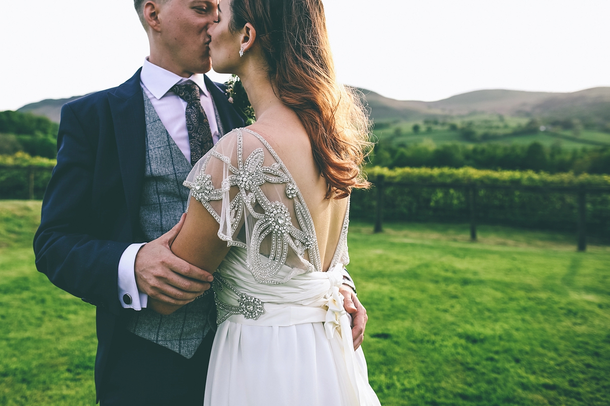 Lake District Wedding Anna Campbell dress 34