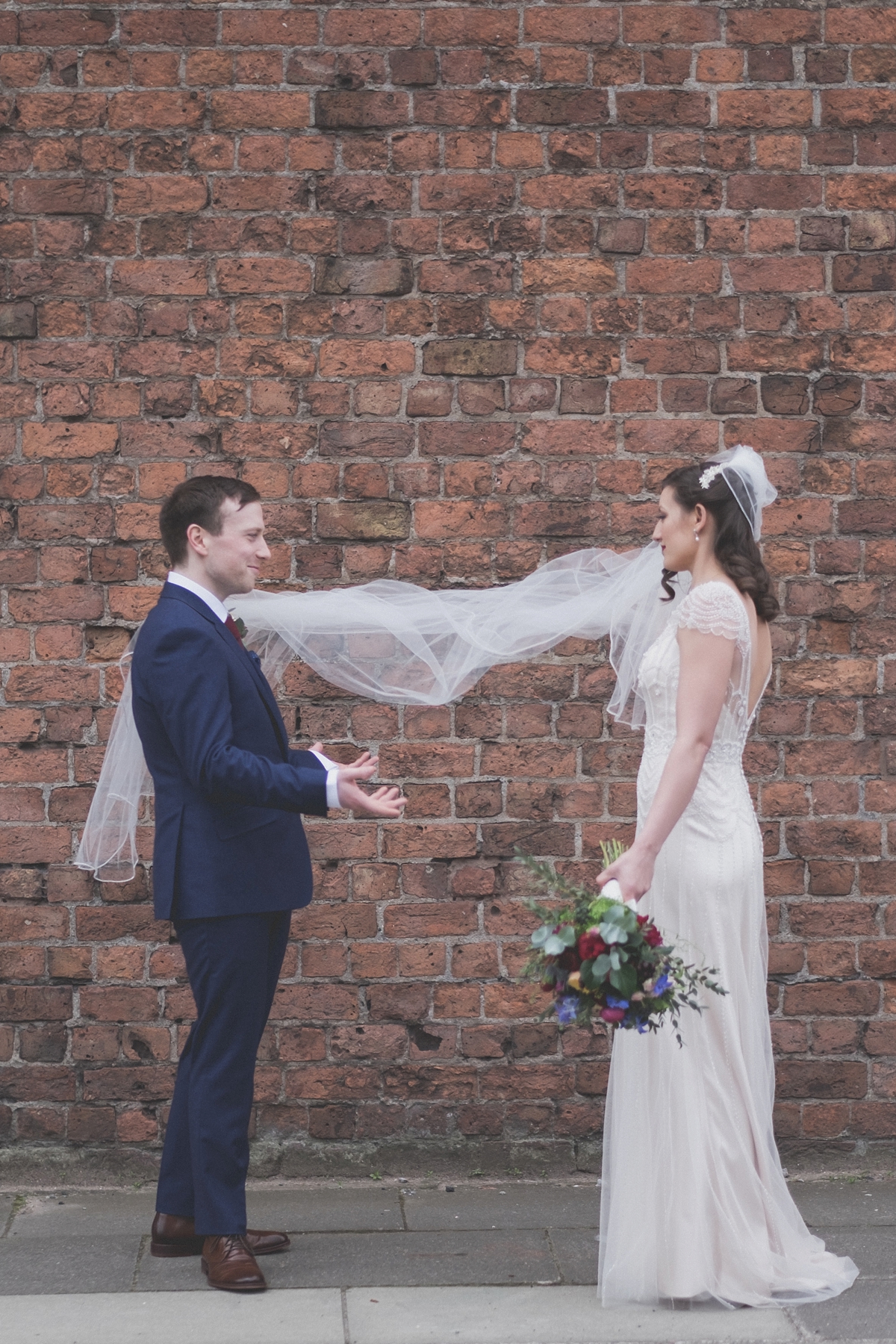 Maggie Sottero beaded dress Liverpool city wedding 22