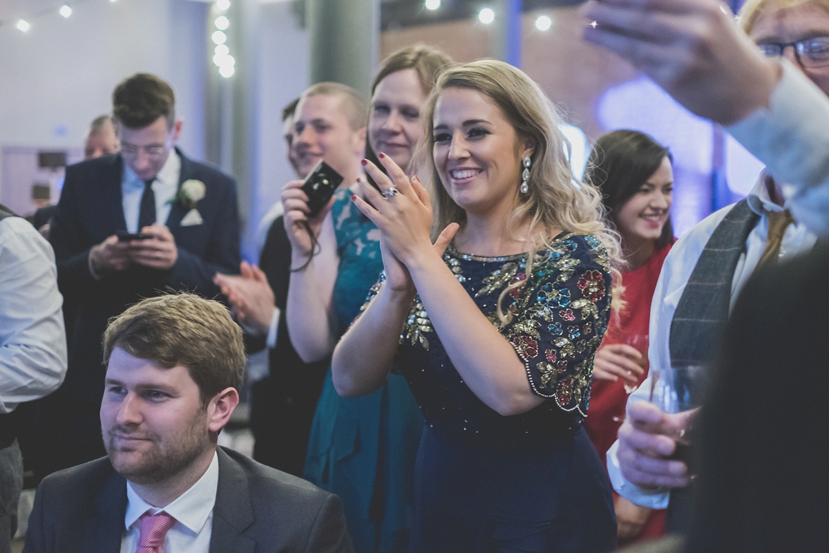 Maggie Sottero beaded dress Liverpool city wedding 30