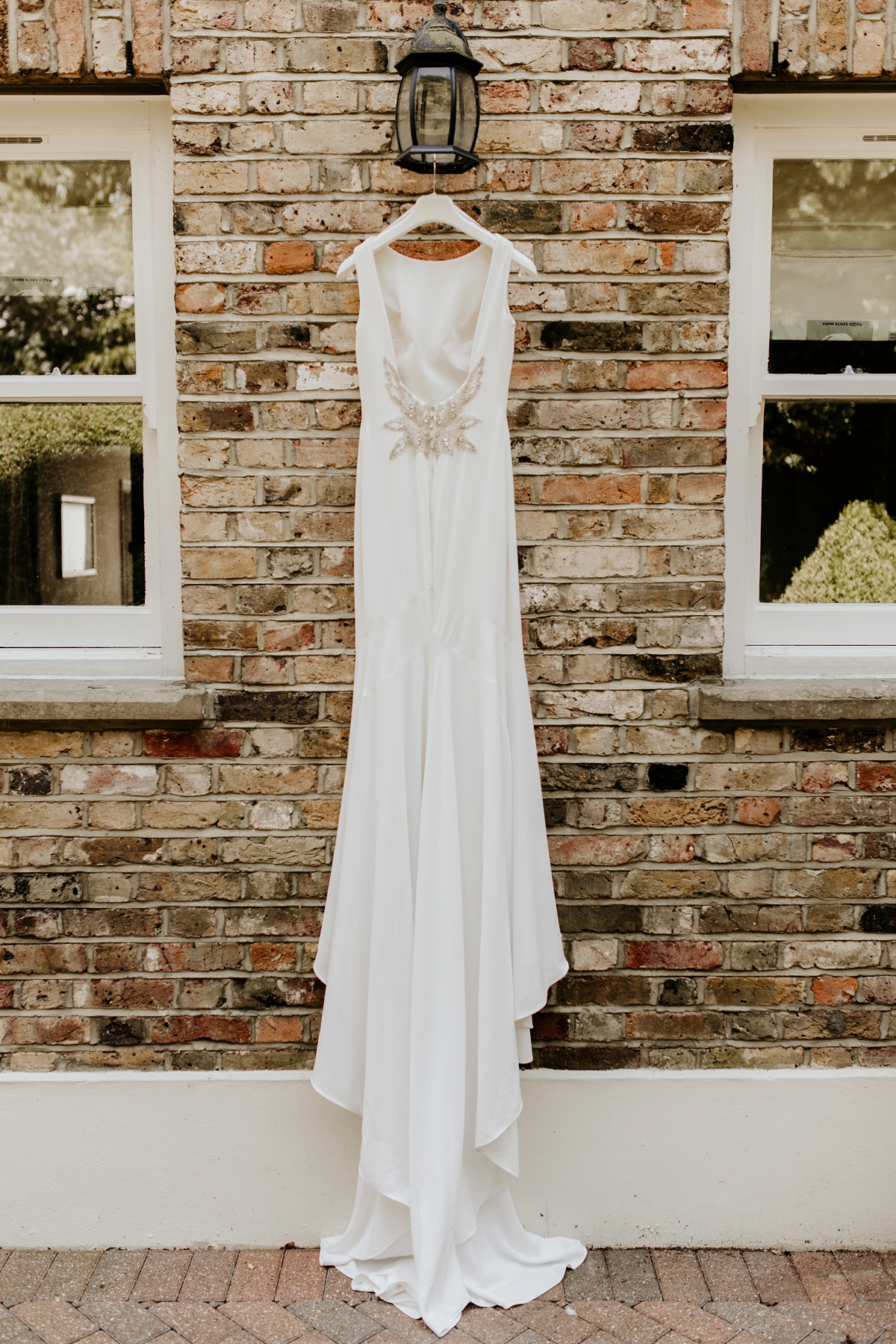 Pronovias bride elegant walled garden wedding in Essex 2
