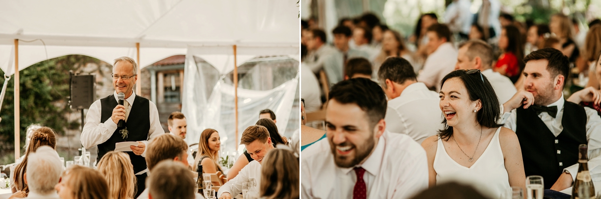 Pronovias bride elegant walled garden wedding in Essex 27