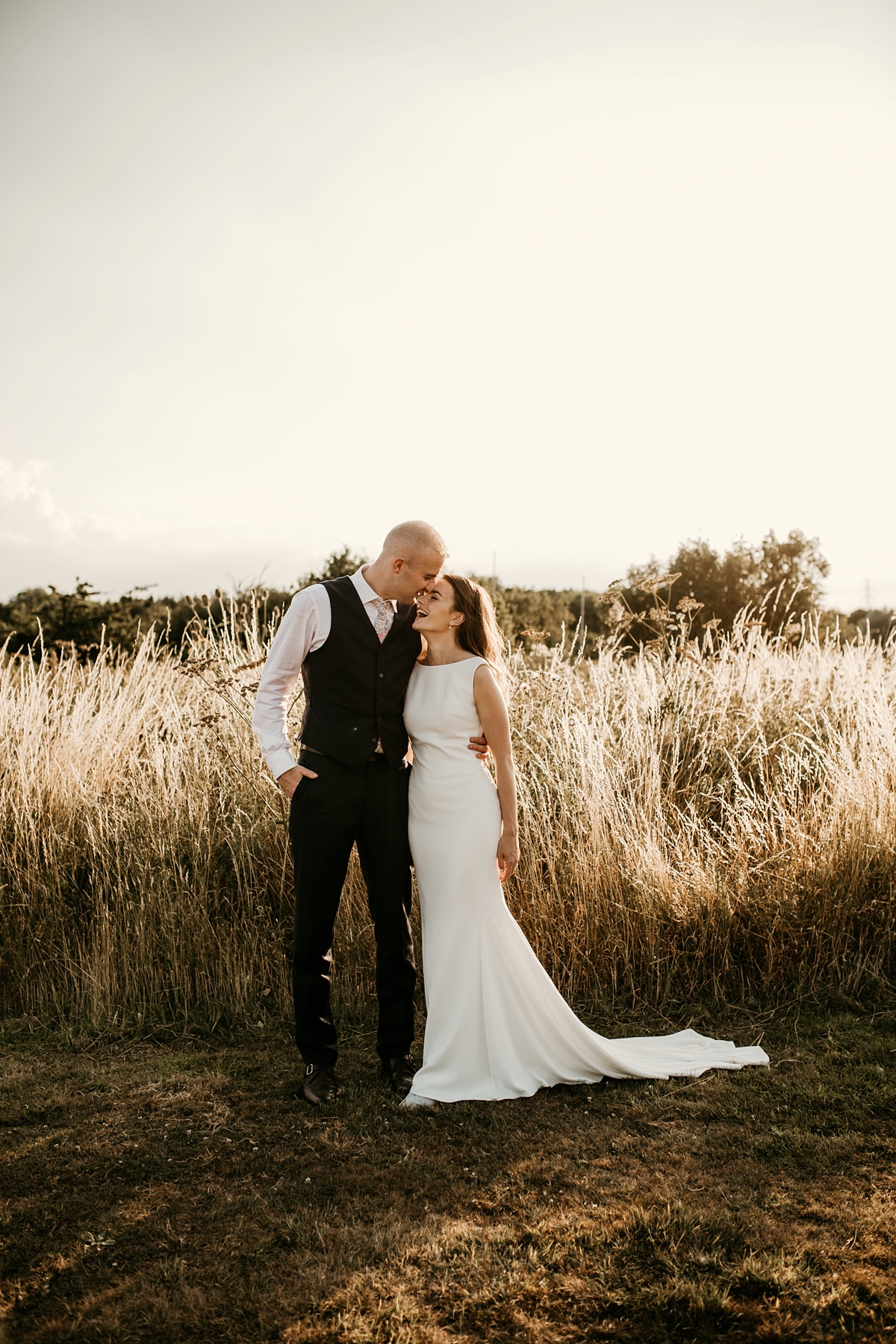 Pronovias bride elegant walled garden wedding in Essex 33