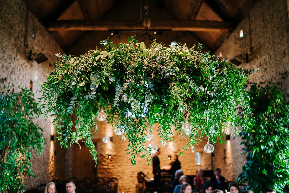 10 Justin Alexander bride celstial inspired winter barn wedding