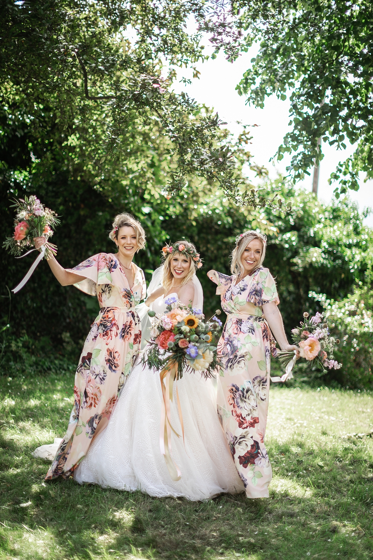 17 Charlotte Balbier dress nature inspired barn wedding Yorkshire