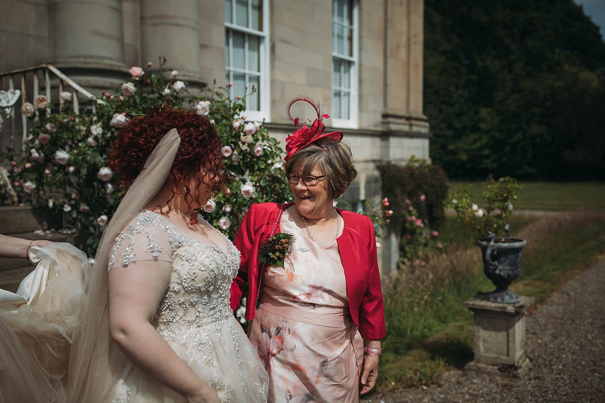 19 Maggie Sottero dress literature inspired woodland wedding Scotland