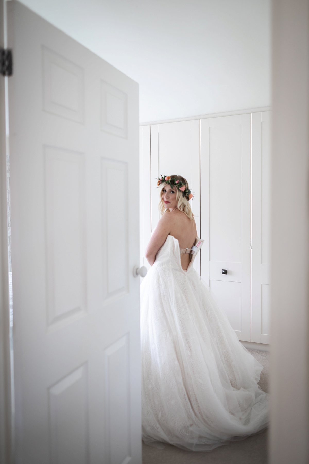 A Floral Crown Charlotte Balbier Dress And A Nature Inspired Barn