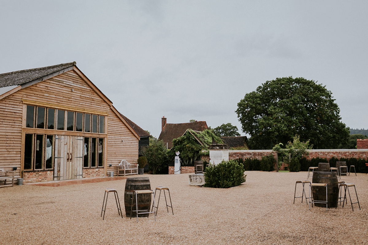 2 Rime Arodaky bride rainy day farm wedding