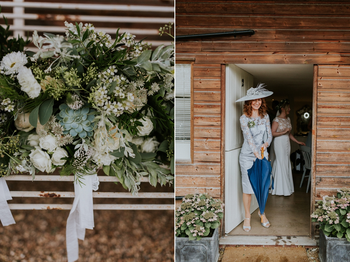 21 Rime Arodaky bride rainy day farm wedding