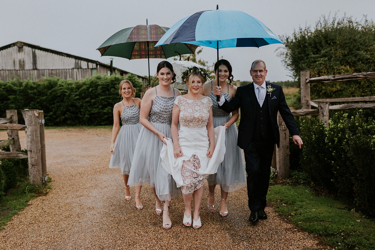 24 Rime Arodaky bride rainy day farm wedding