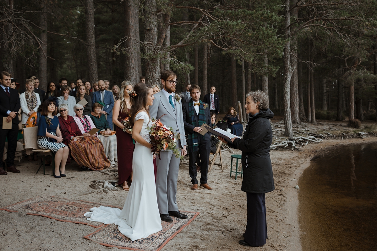 29 Magical Woodland Lochside wedding in Scotland