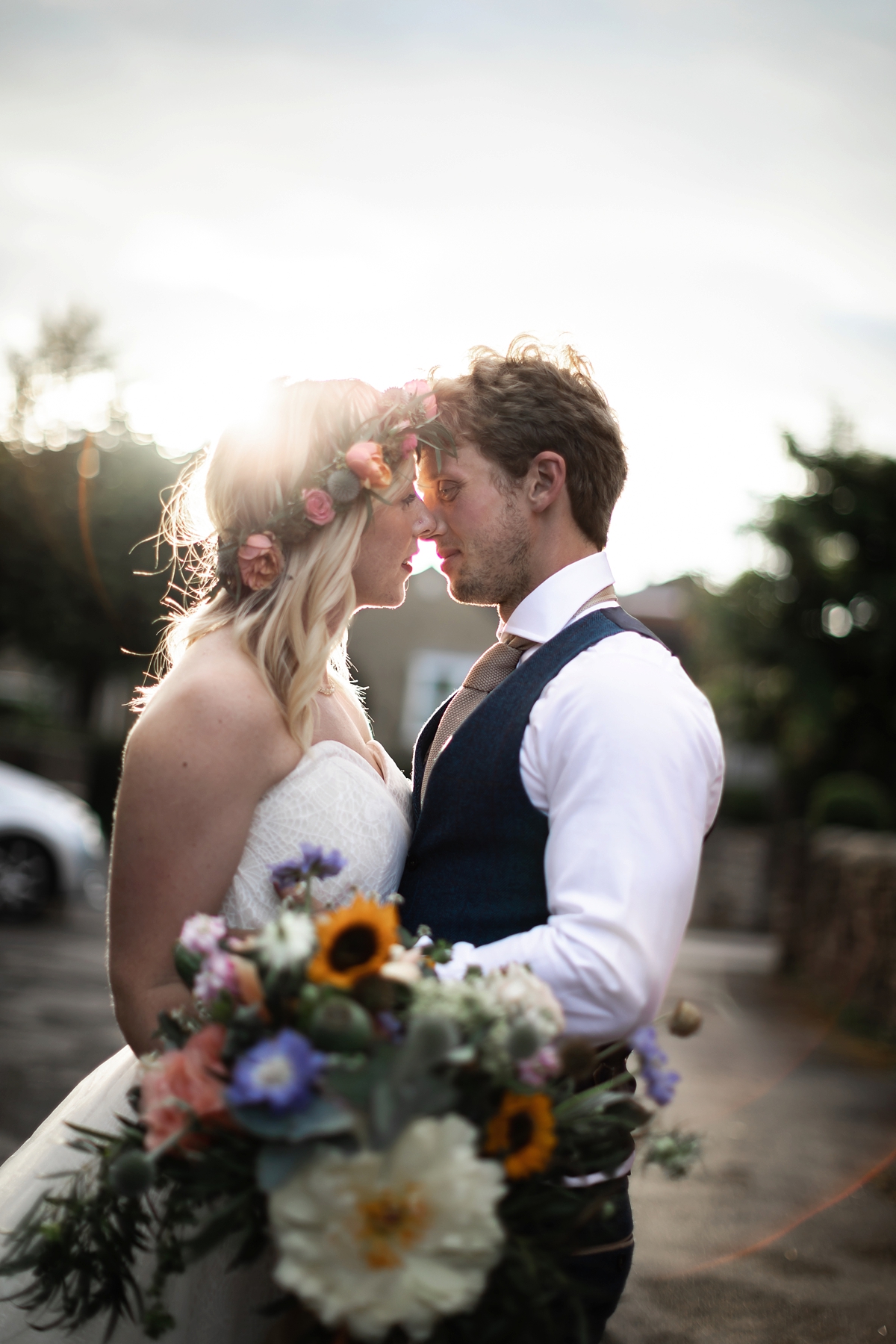 31 Charlotte Balbier dress nature inspired barn wedding Yorkshire