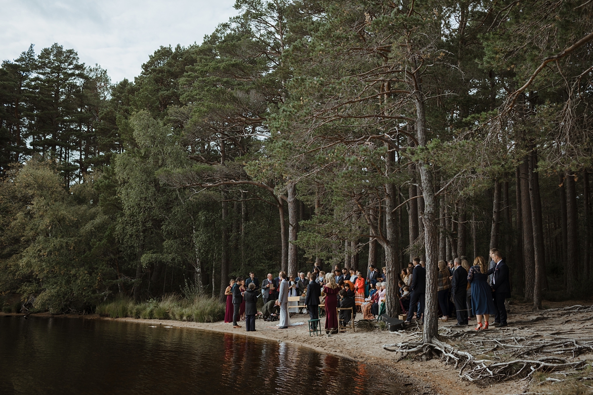 34 Magical Woodland Lochside wedding in Scotland