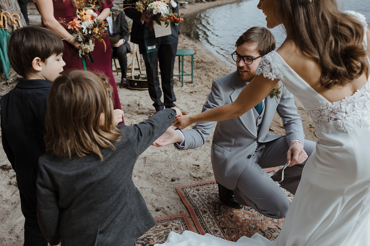 35 Magical Woodland Lochside wedding in Scotland