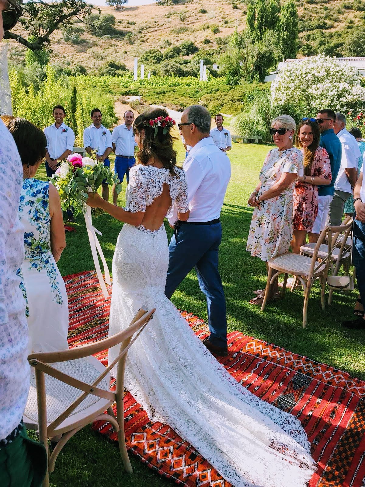 35 Wtoo by Watters bohemian outdoor wedding