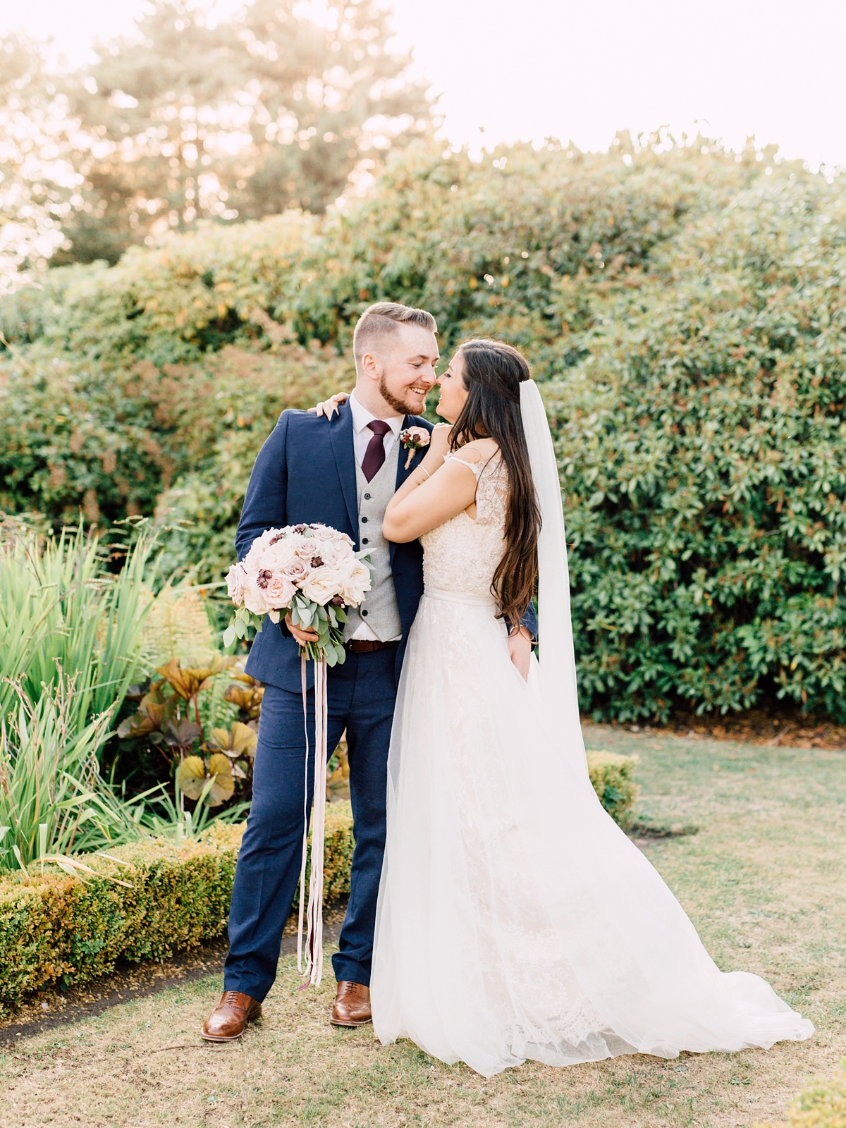 A Catherine Deane Bride and her Romantic Victorian 