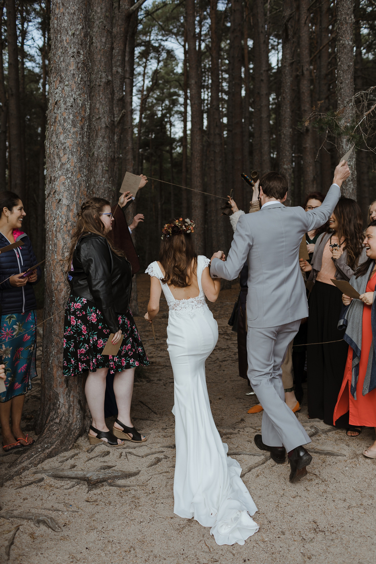 42 Magical Woodland Lochside wedding in Scotland
