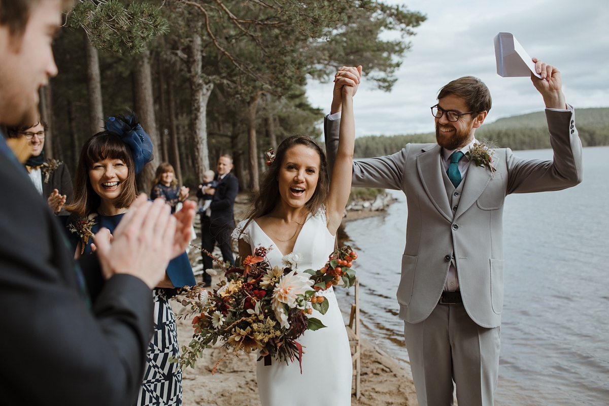 44 Magical Woodland Lochside wedding in Scotland