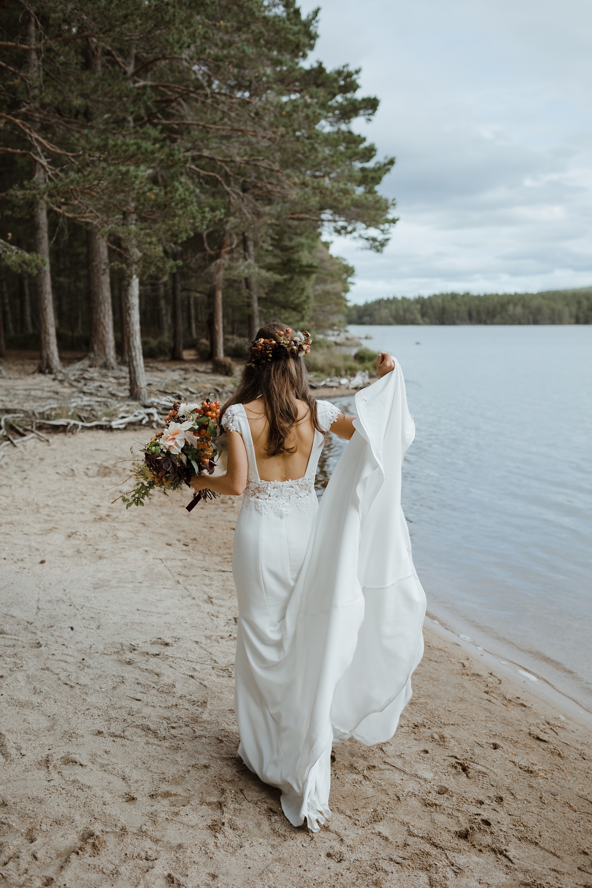 46 Magical Woodland Lochside wedding in Scotland