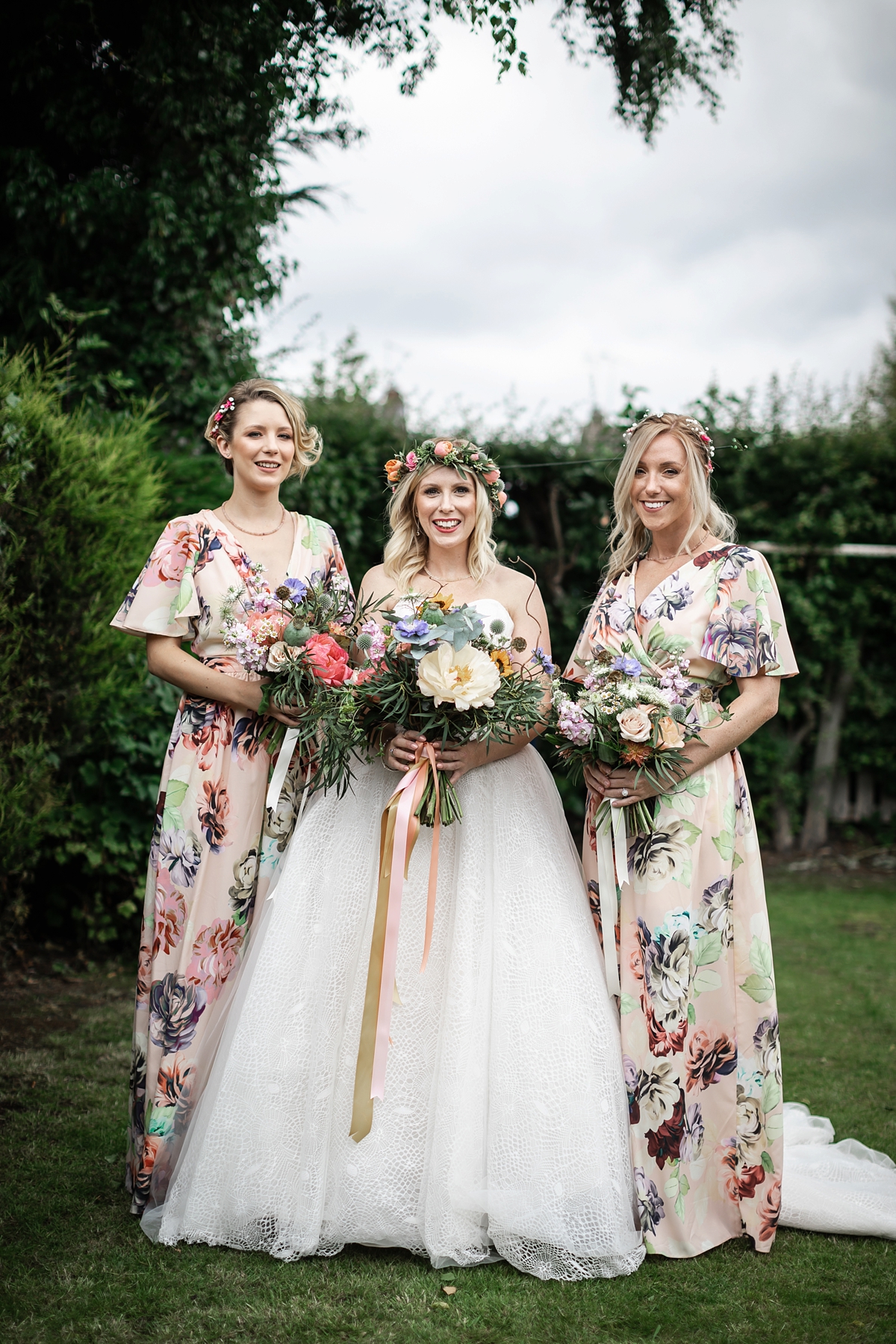 flower crown dress