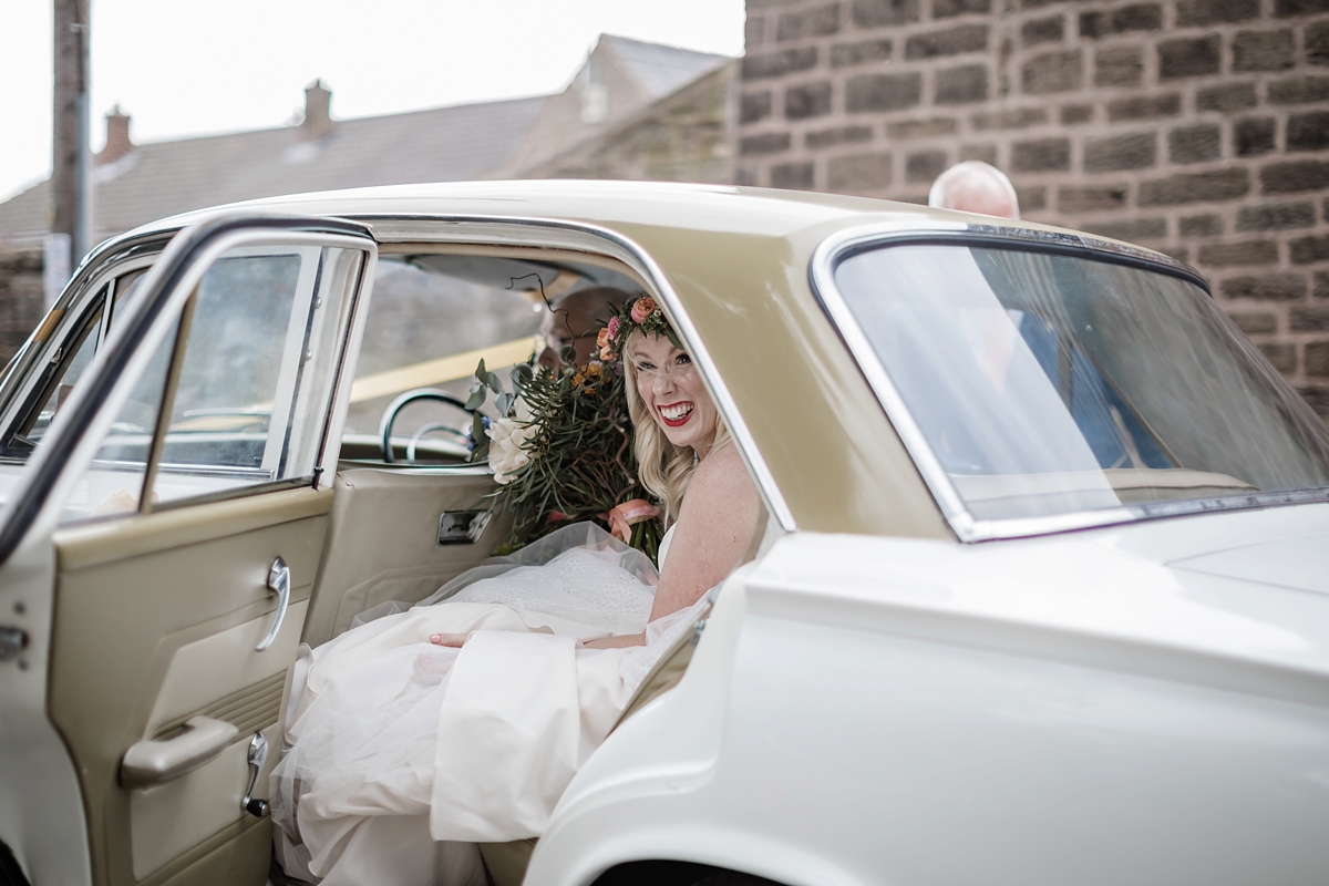 9 Charlotte Balbier dress nature inspired barn wedding Yorkshire - A Charlotte Balbier Dress + Flower Crown For a Nature Inspired Barn Wedding in Yorkshire 9 Charlotte Balbier dress nature inspired barn wedding Yorkshire