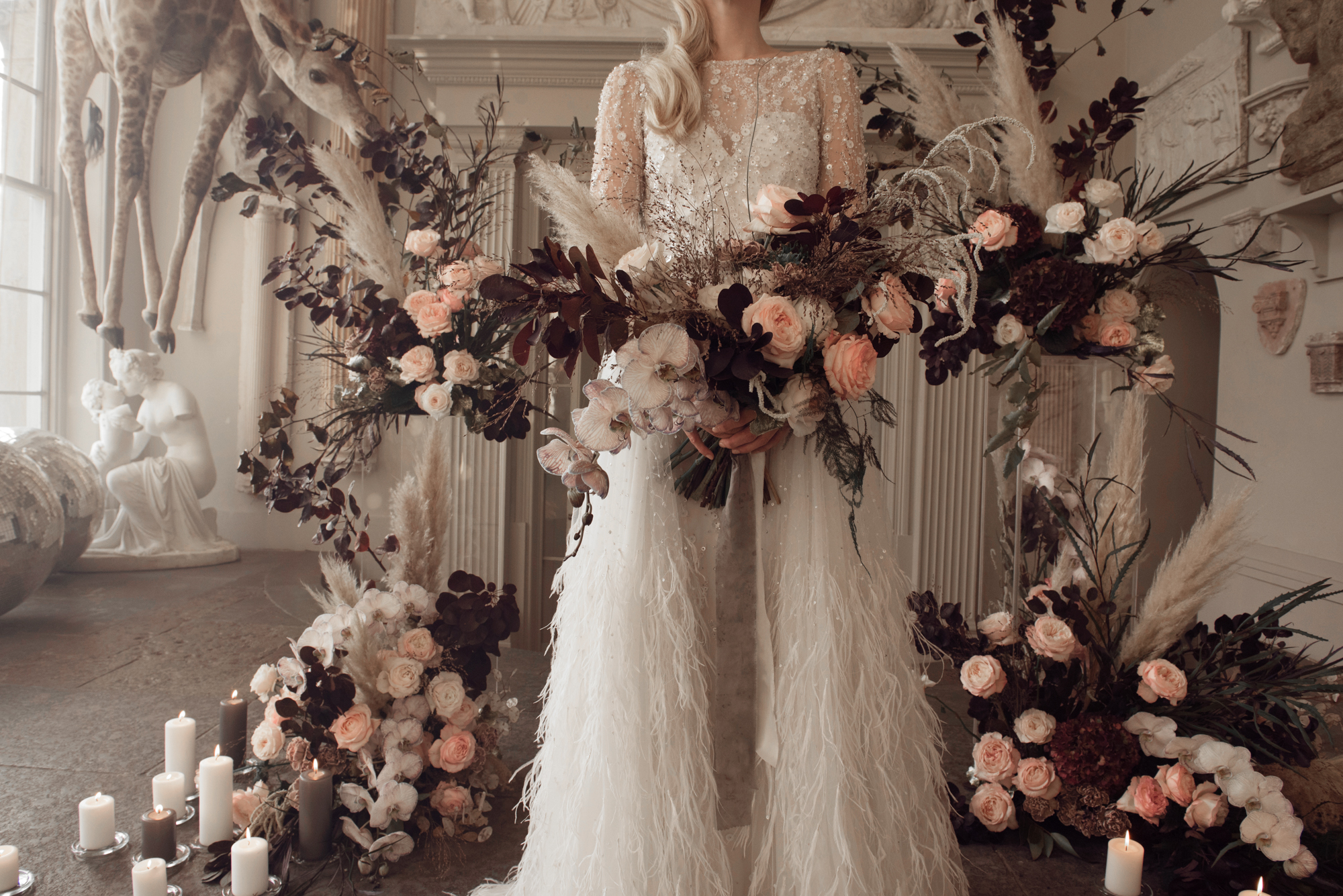 Aynhoe Park - Extraordinary, Fantastical, Avant Garde + Luxurious Wedding Inspiration 1 Aynhoe Chapter 1 Emma Jane Photography 11