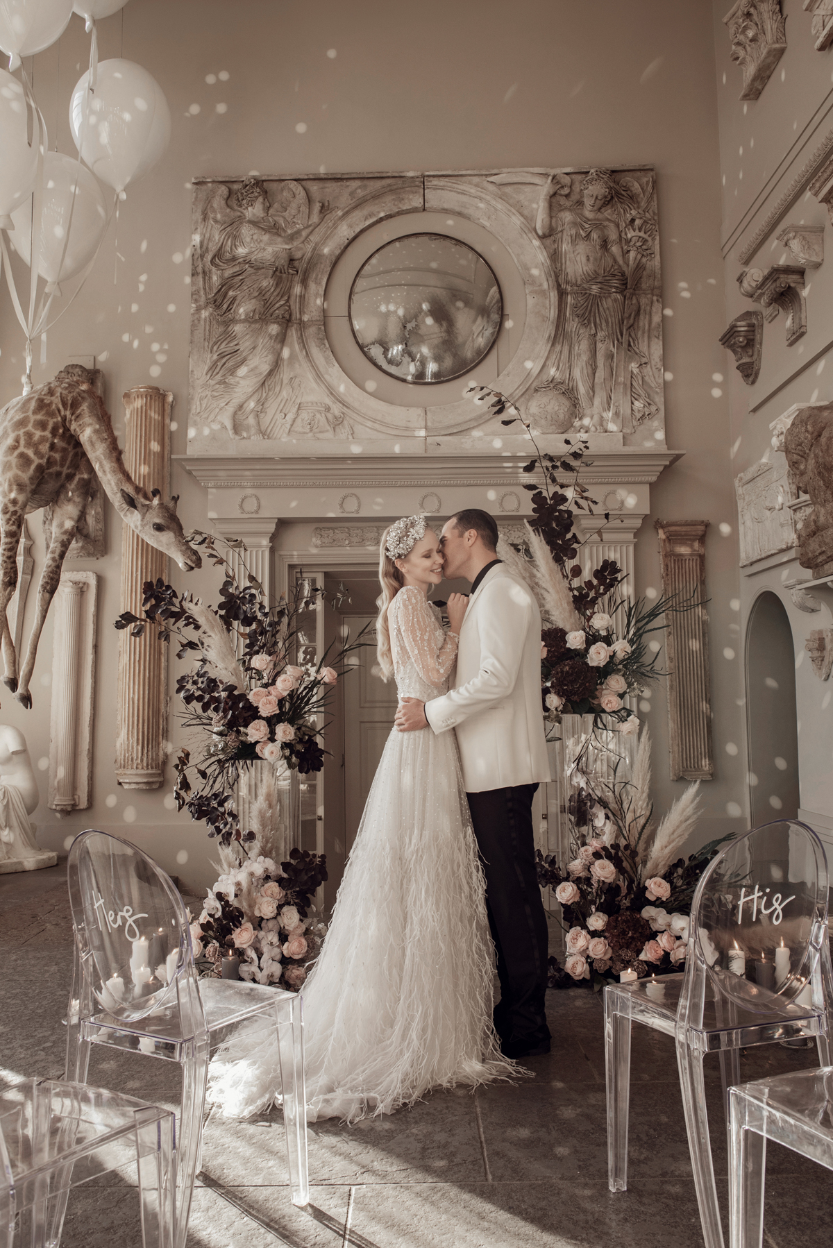 Aynhoe Park surrel fantastical luxurious wedding inspiration 12