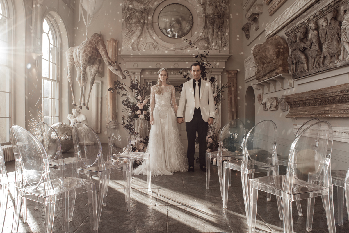 Aynhoe Park surrel fantastical luxurious wedding inspiration 19
