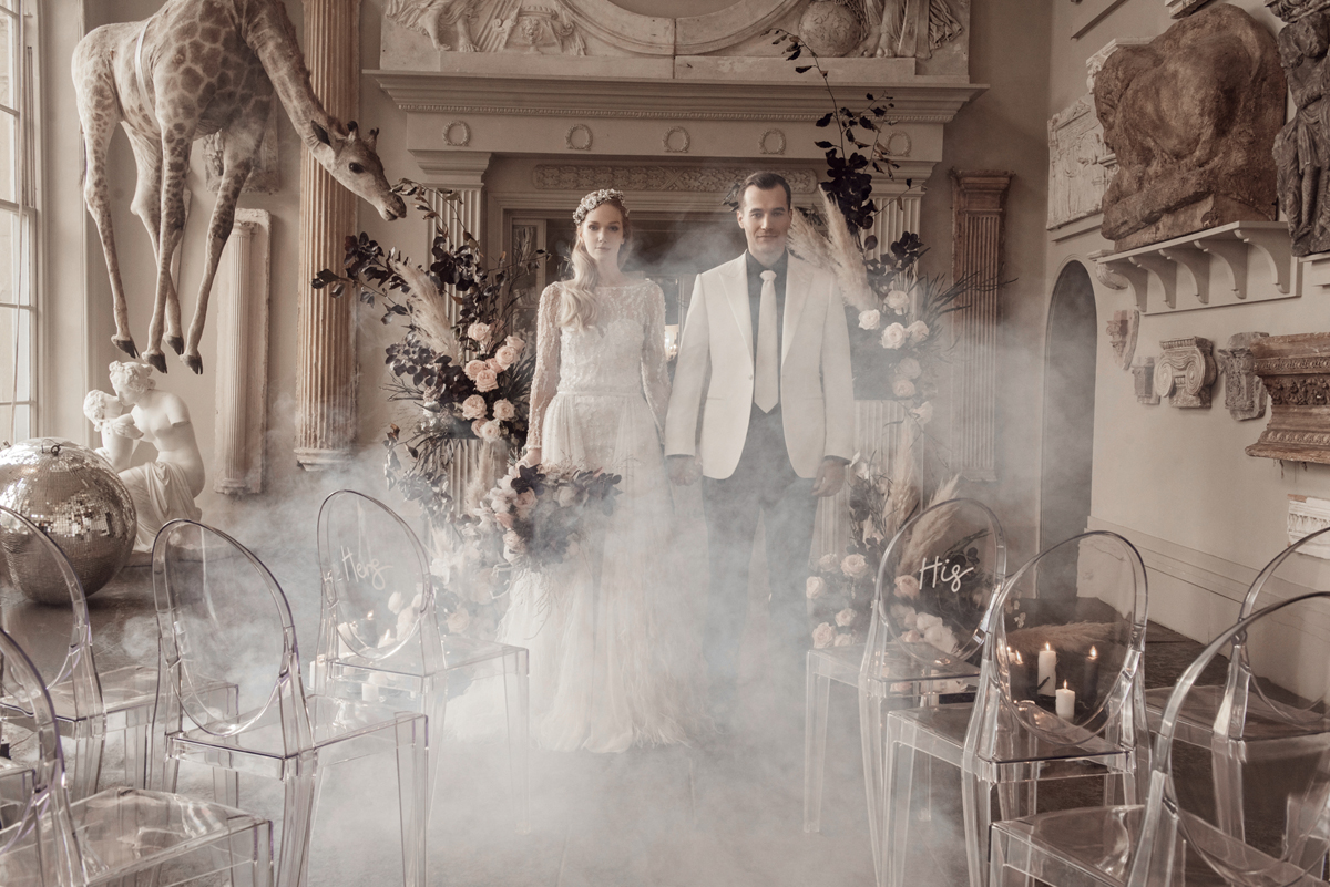 Aynhoe Park surrel fantastical luxurious wedding inspiration 20
