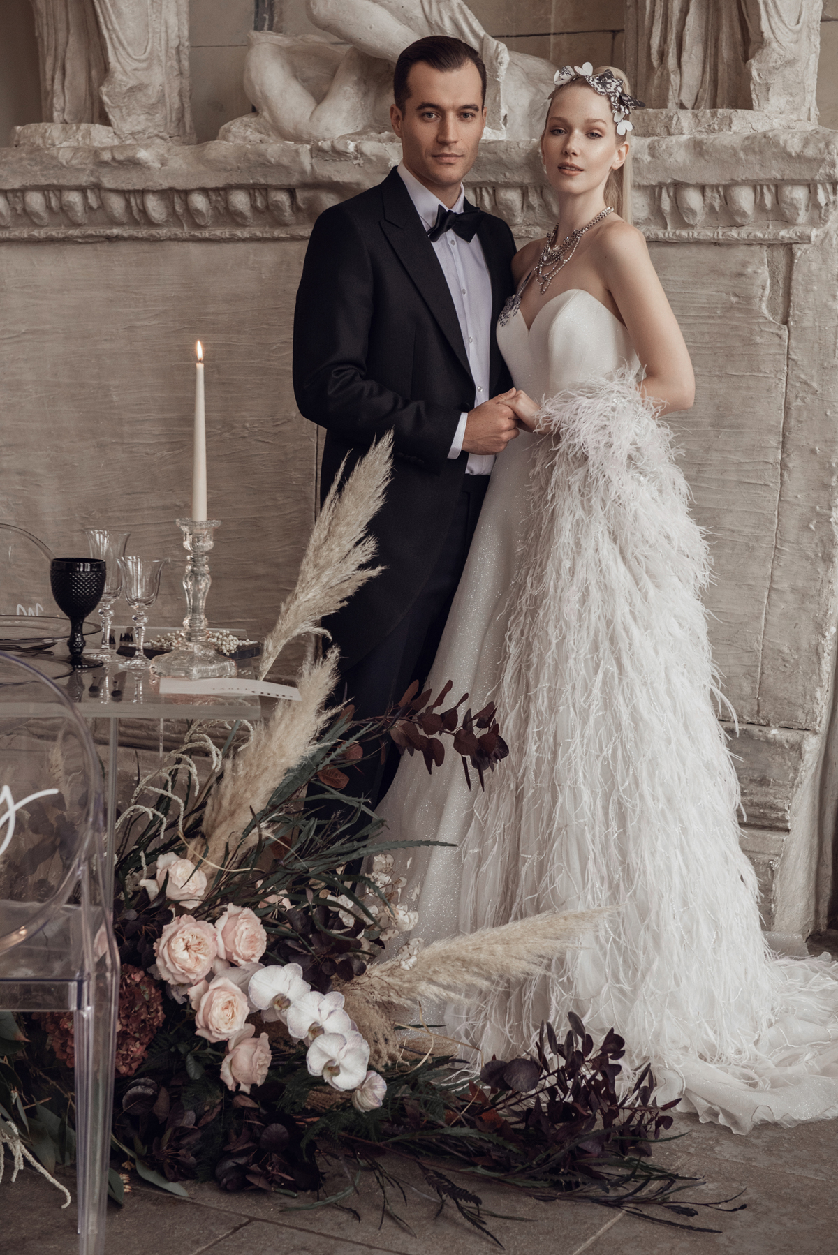 Aynhoe Park surrel fantastical luxurious wedding inspiration 36 1