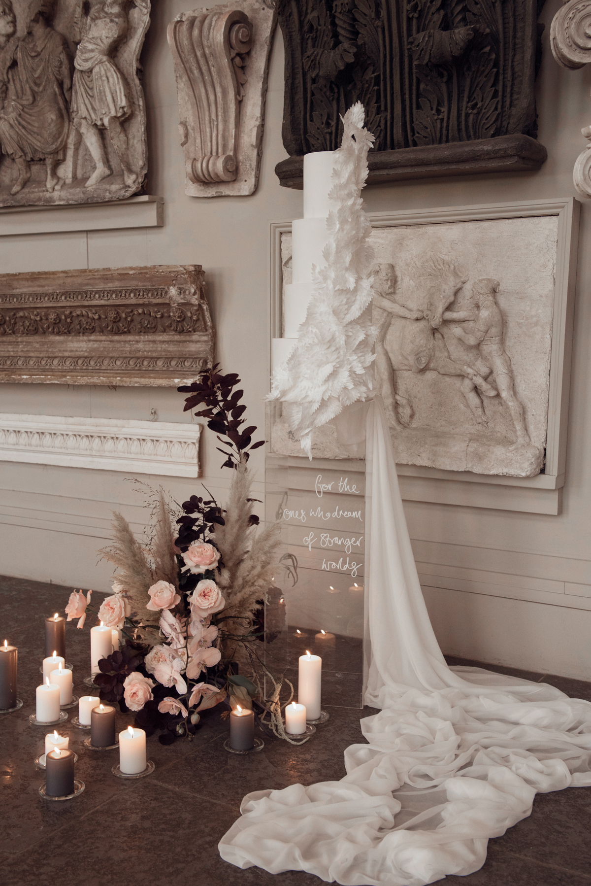 Aynhoe Park surrel fantastical luxurious wedding inspiration 52