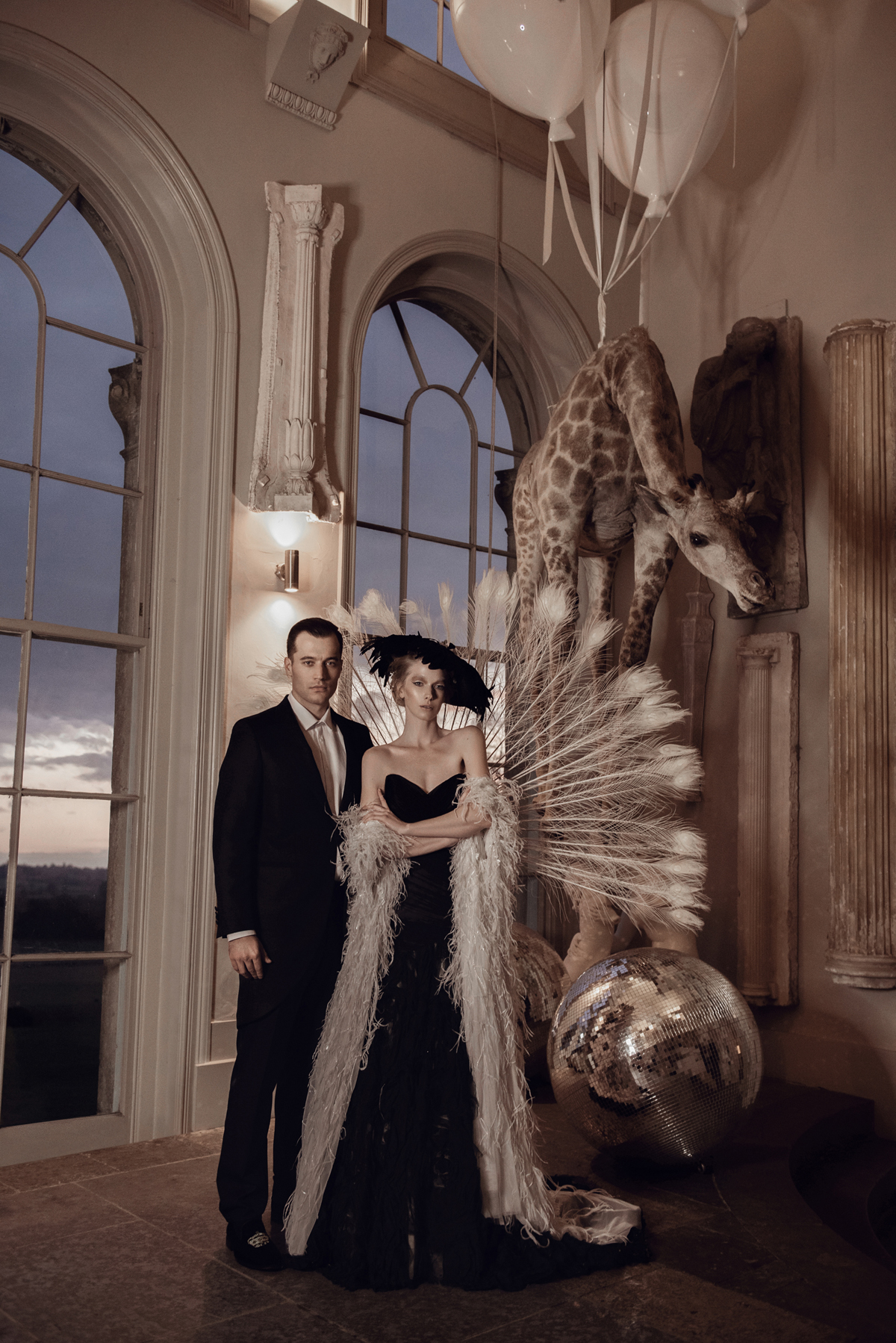Aynhoe Park surrel fantastical luxurious wedding inspiration 60