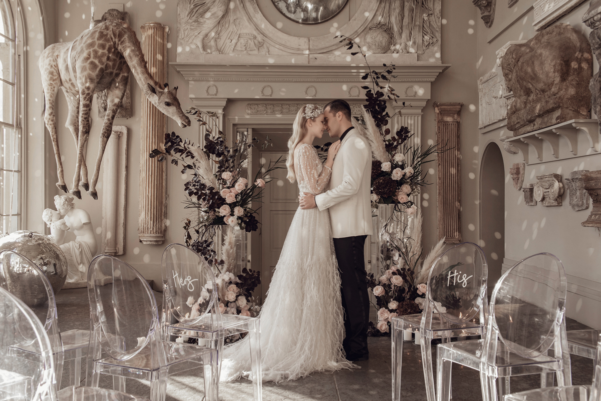 Aynhoe Park surrel fantastical luxurious wedding inspiration 8
