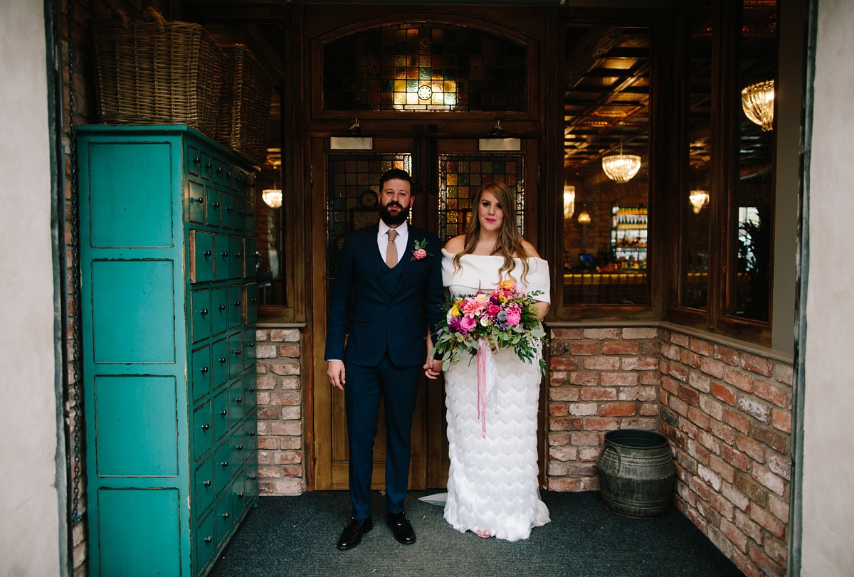 Beautiful Halfpenny London curvy bride in tassels 45