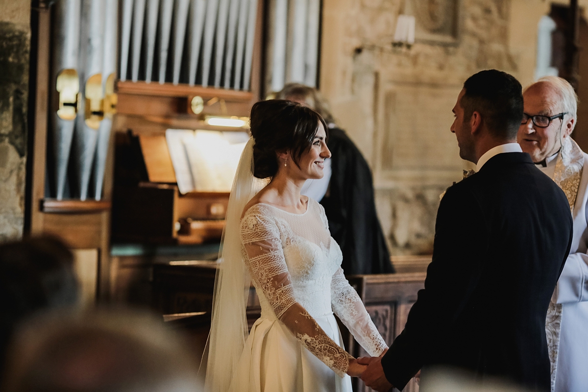 Jesus Peiro dress botanical Northumbria countryside wedding 27