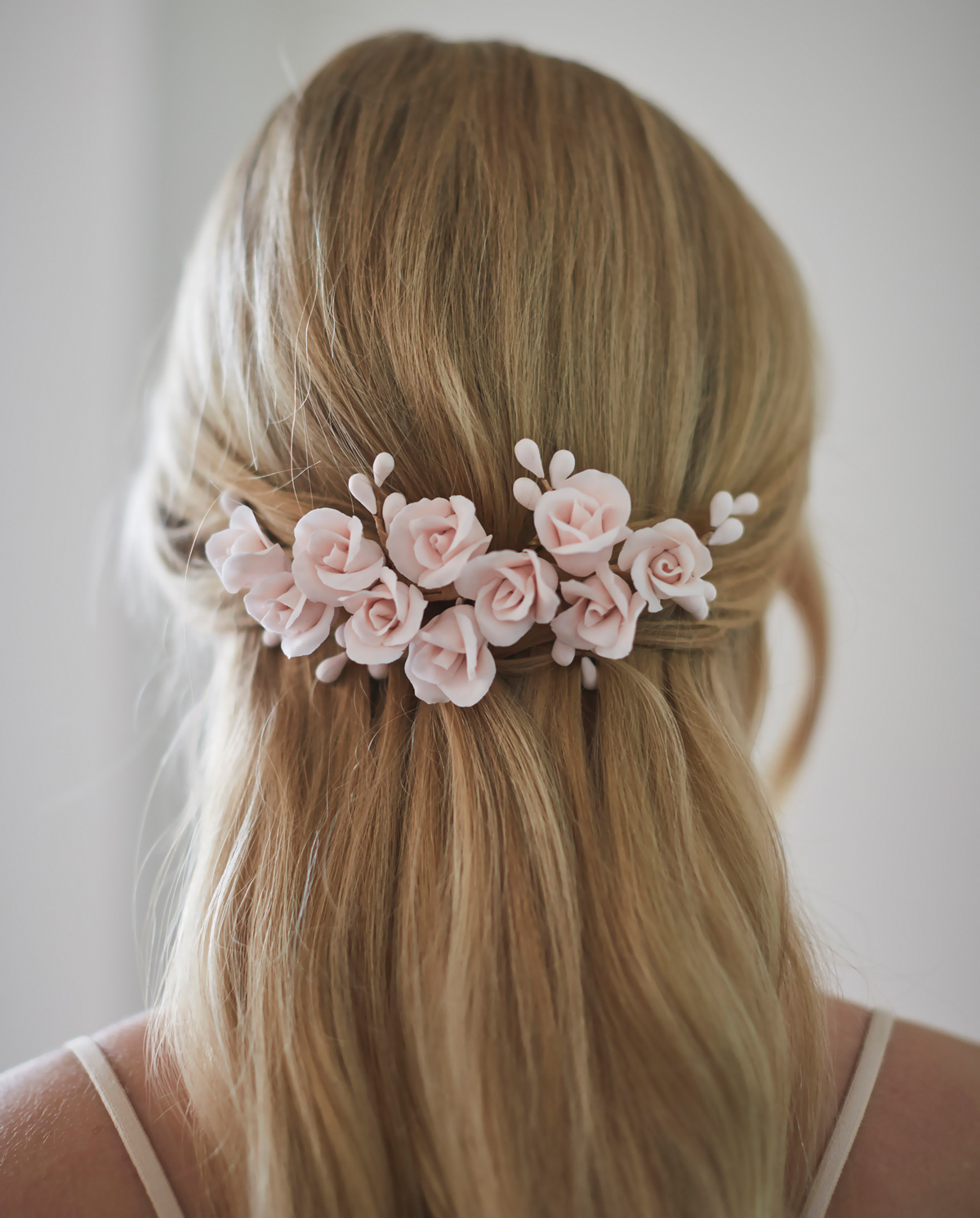 Lila ceramic bridal floral headpieces 14