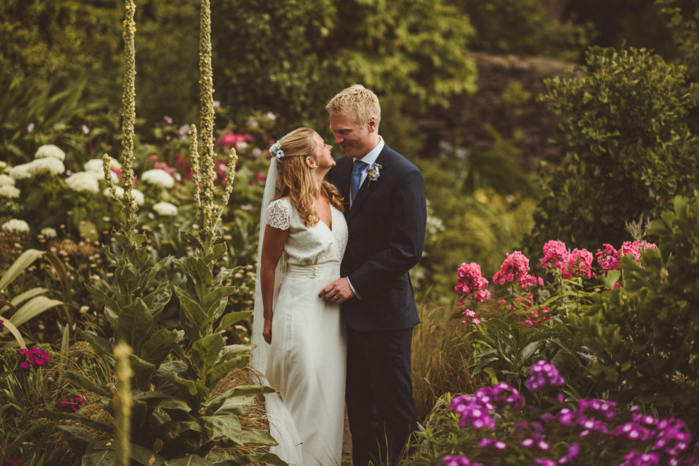 A Rural Tipi Garden Wedding with Floral Hoops + a Bride in Laure de Sagazan French Lace 2 matt penberthy 67