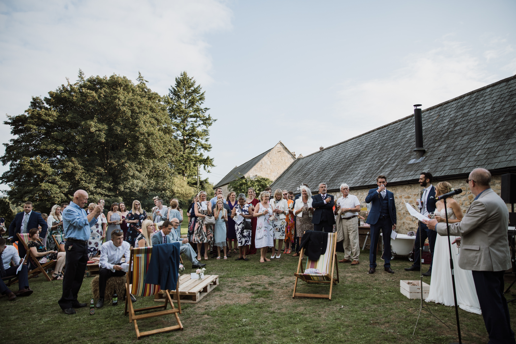 01 Outdoor wedding speeches