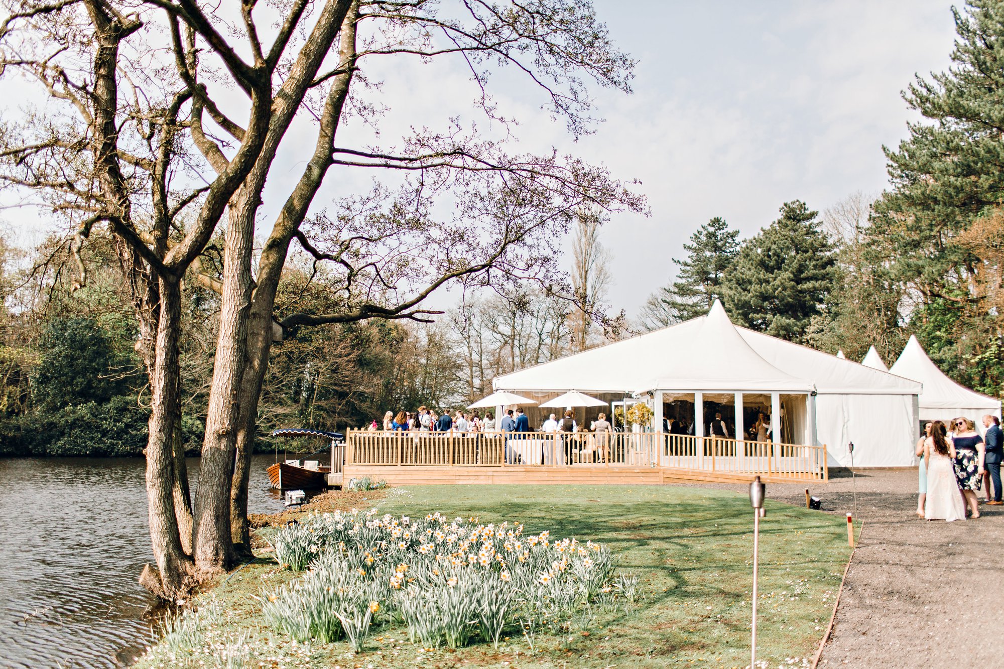 01 marquee wedding by a lake