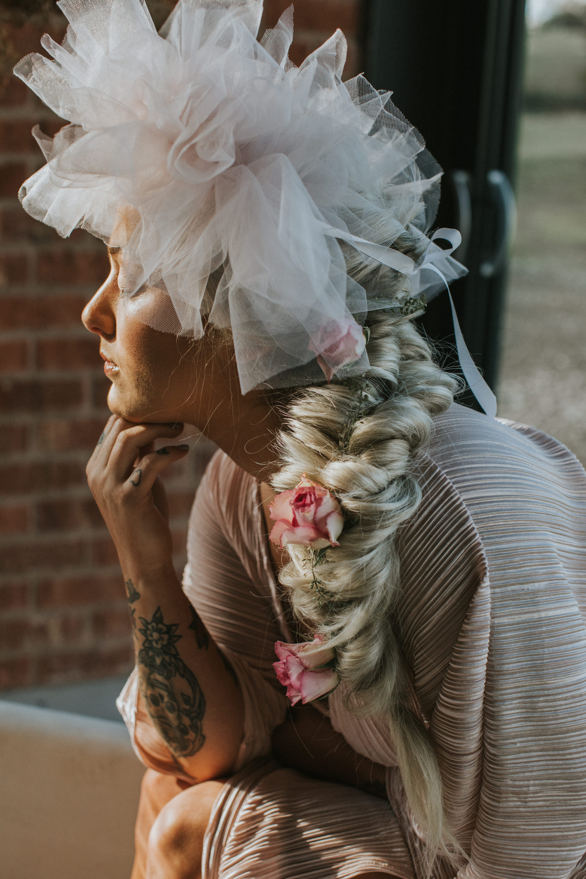 137 Avant Garde Rodarte Inspired wedding veils