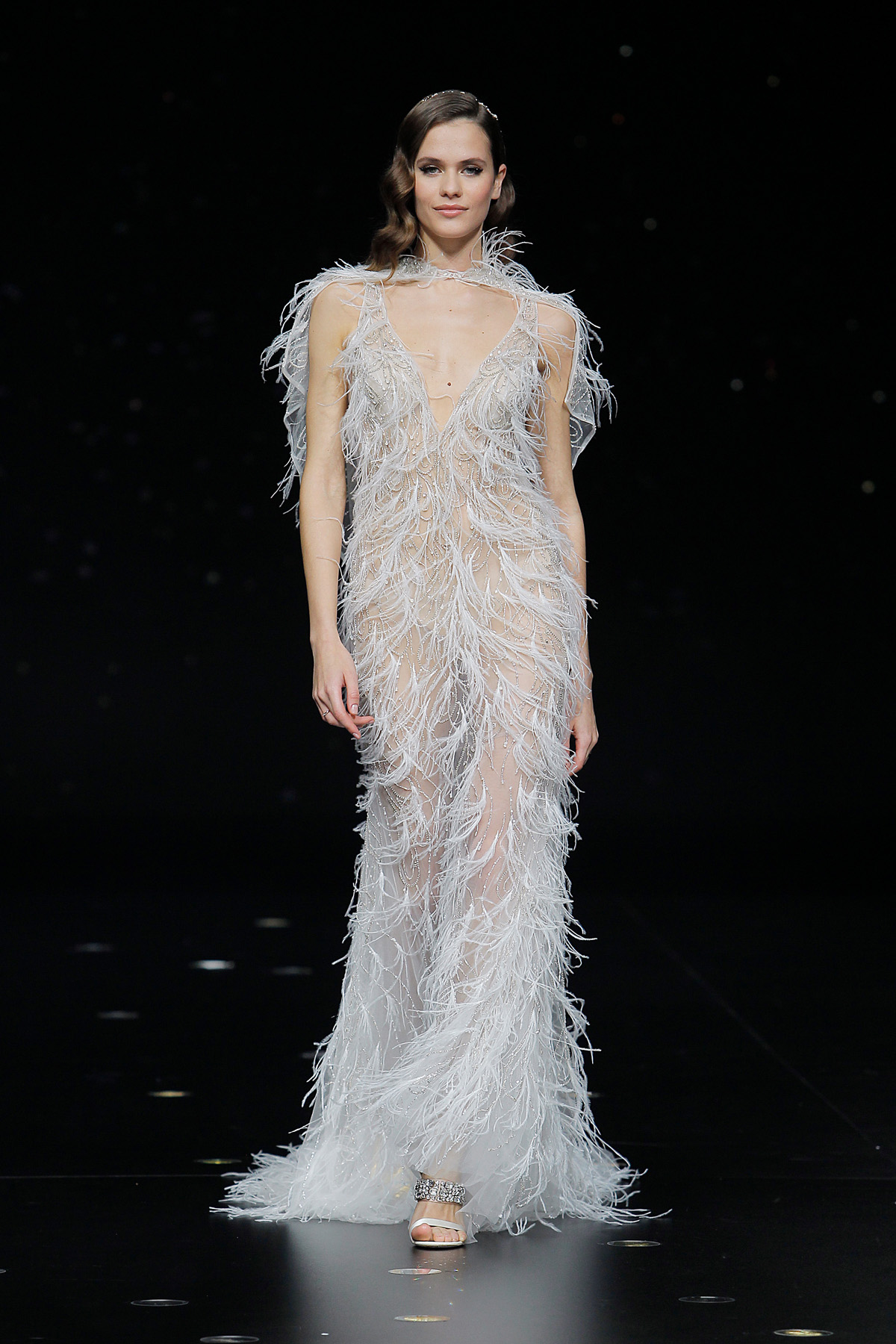 17 PROTOSTAR Pronovias Fashion Show 2019 - Pronovias 2020 Collection, 'Beyond The Stars': Images + Video from the Barcelona Fashion Show 17 PROTOSTAR Pronovias Fashion Show 2019