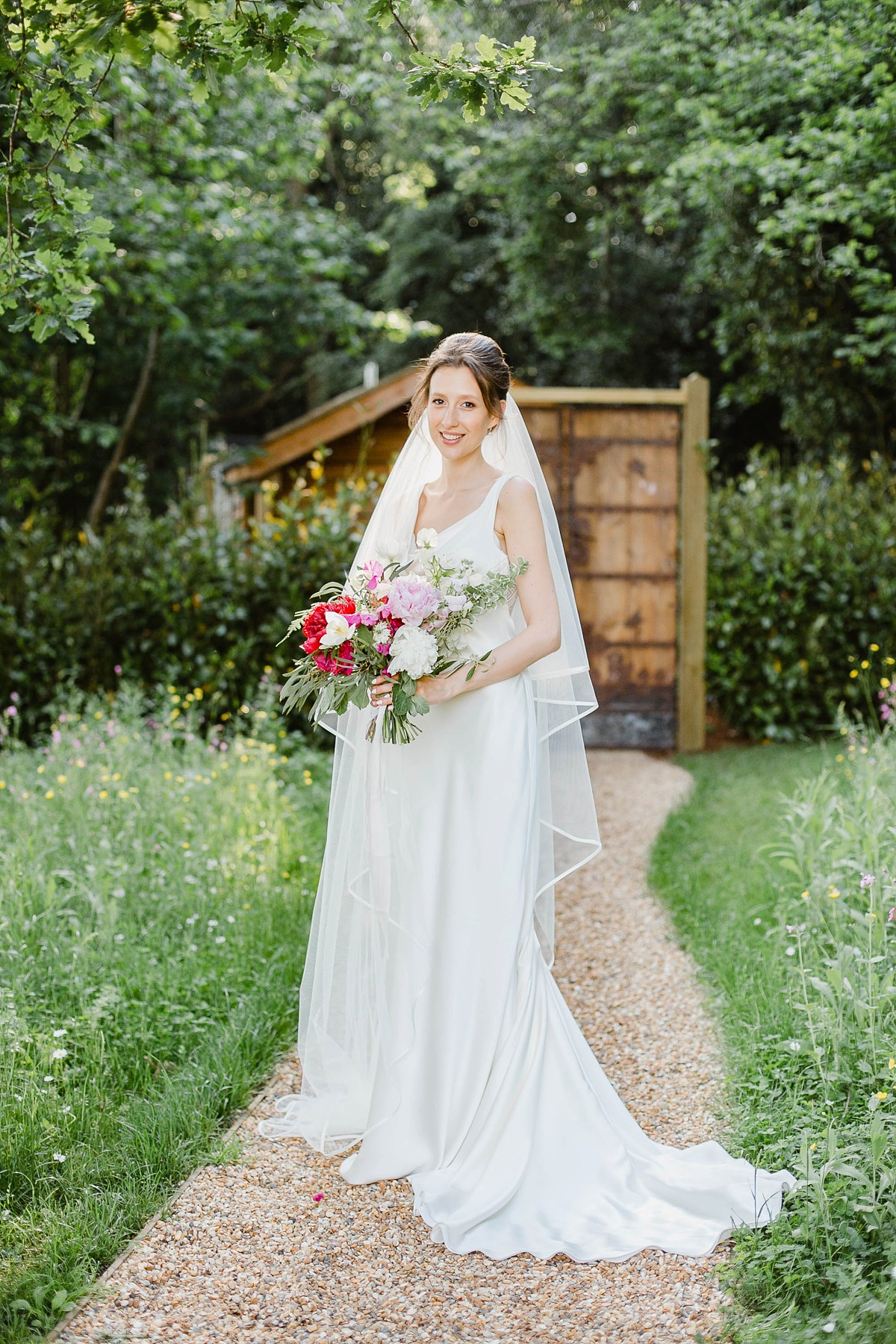 34 Suzanne Neville backless dress Millbridge Court wedding