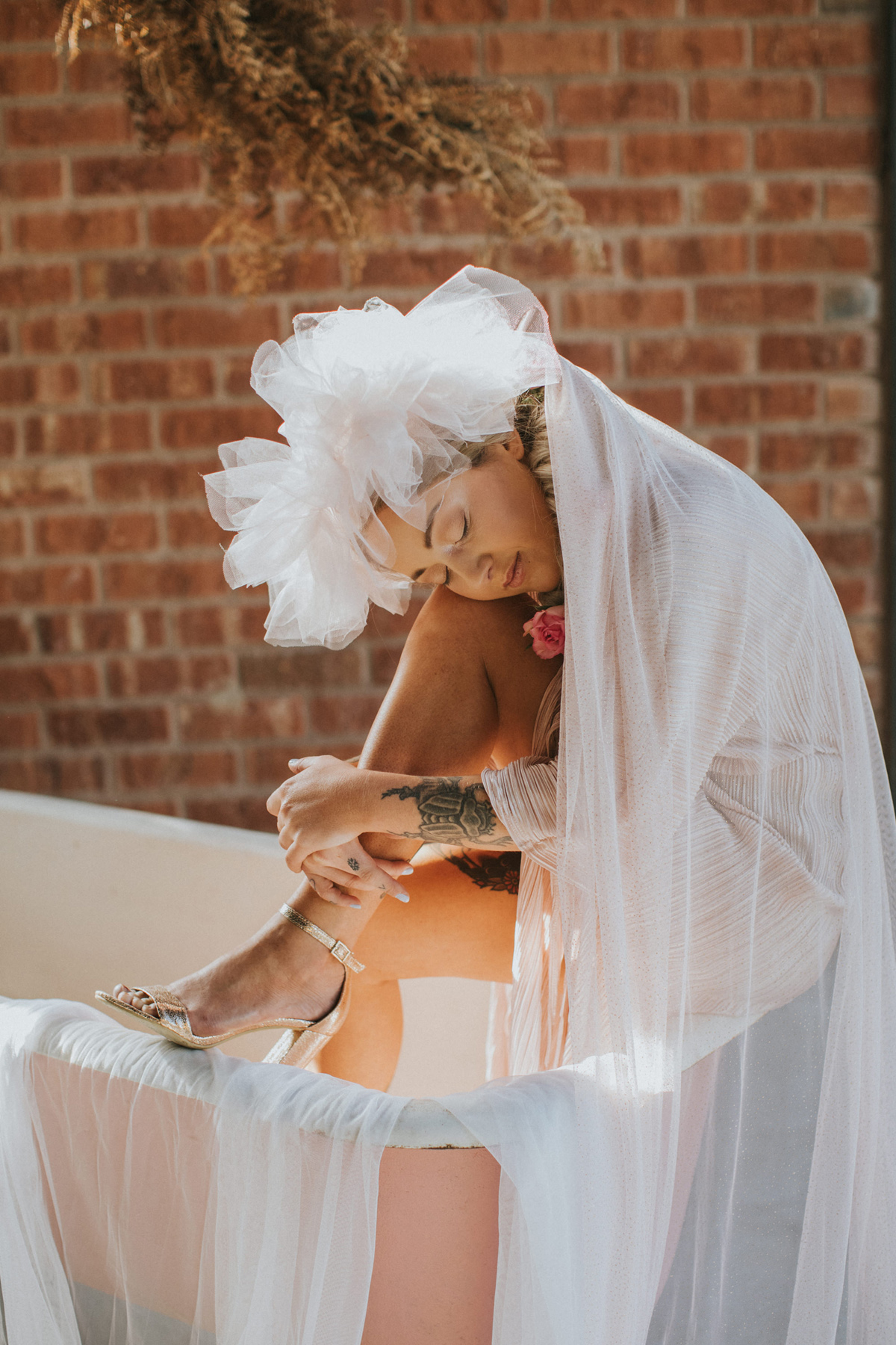 36 Avant Garde Rodarte Inspired wedding veils