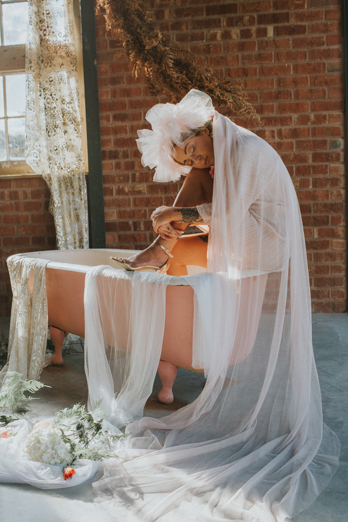 37 Avant Garde Rodarte Inspired wedding veils
